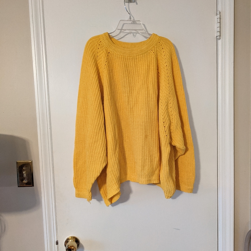 A.D. Sport yellow sweater